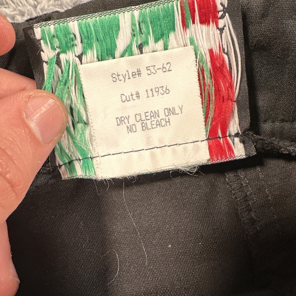 Vintage Y2K Lip Service Black Mini Skirt Gothic Fetish Medium Witchy USA Grunge - Picture 6 of 13